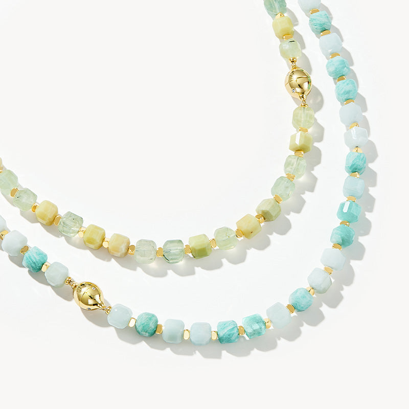 Cubic Zirconia Beaded Necklace