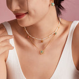 Heliocentric Freshwater Pearl Necklace